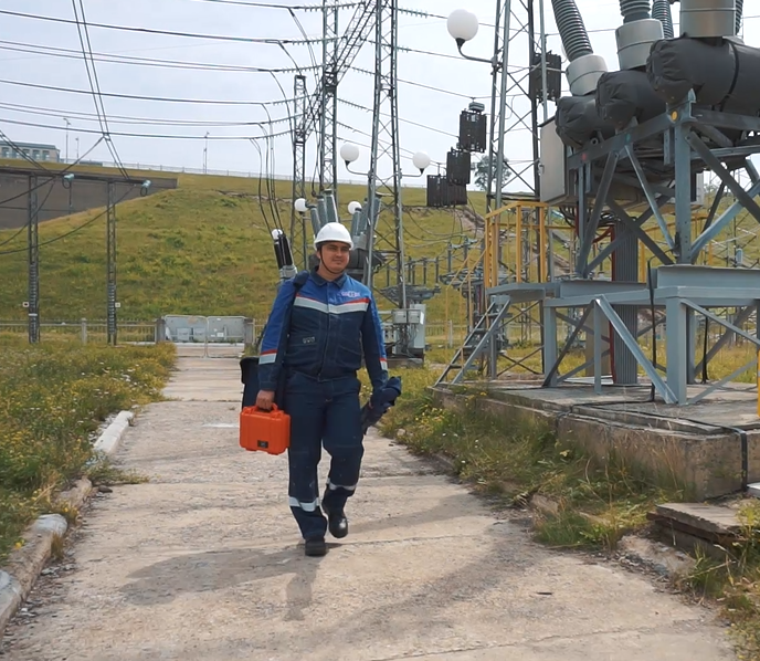 MIKO-21 on-site demonstration (measurement process)