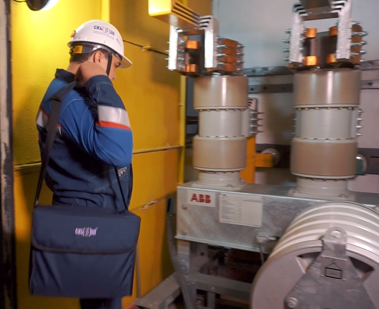 MIKO-21 on-site demonstration (measurement process)