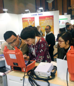 Equipements de «SKB de la construction électrotechnique des appareils» à l’exposition «EXPO-RUSSIA VIETNAM»