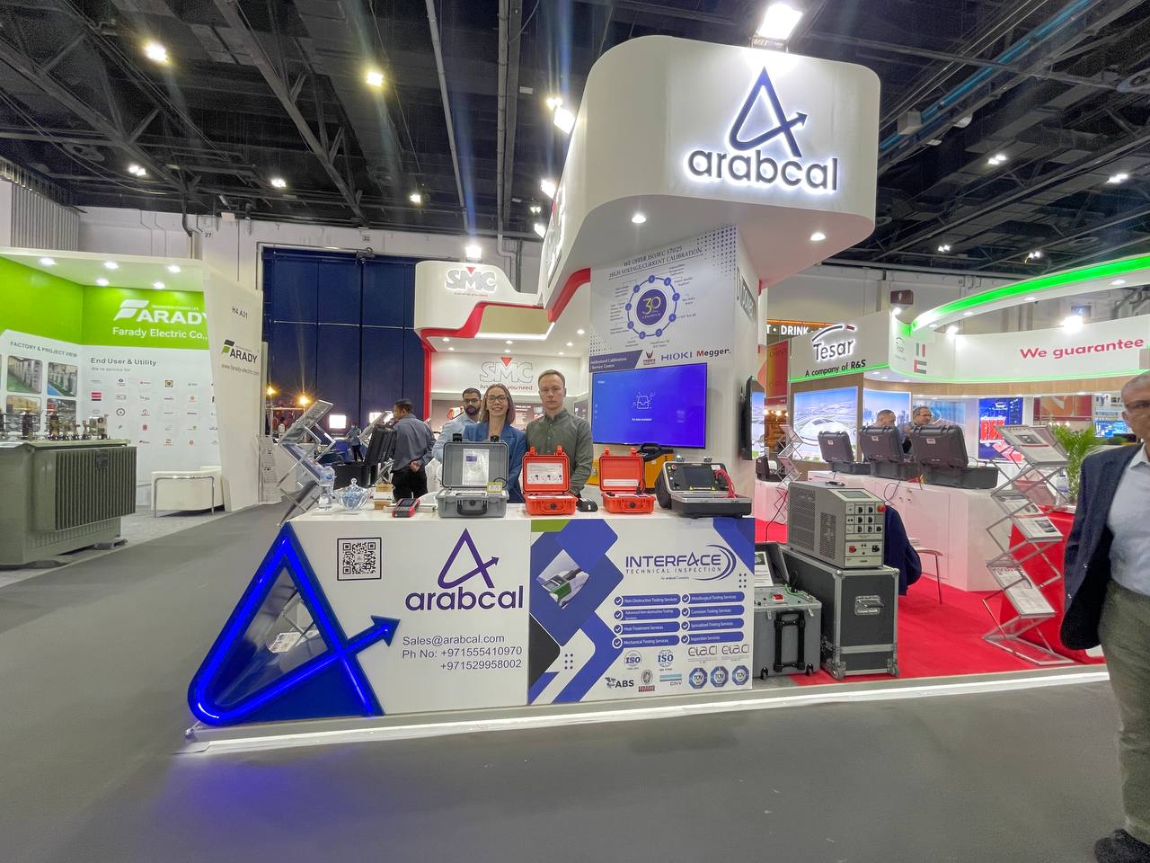 Présentation des appareils de SKB EP au salon Middle East Energy 2025 à Dubaï 