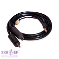 Câble de mesure du micro-ohmmètre avec les contacts К154