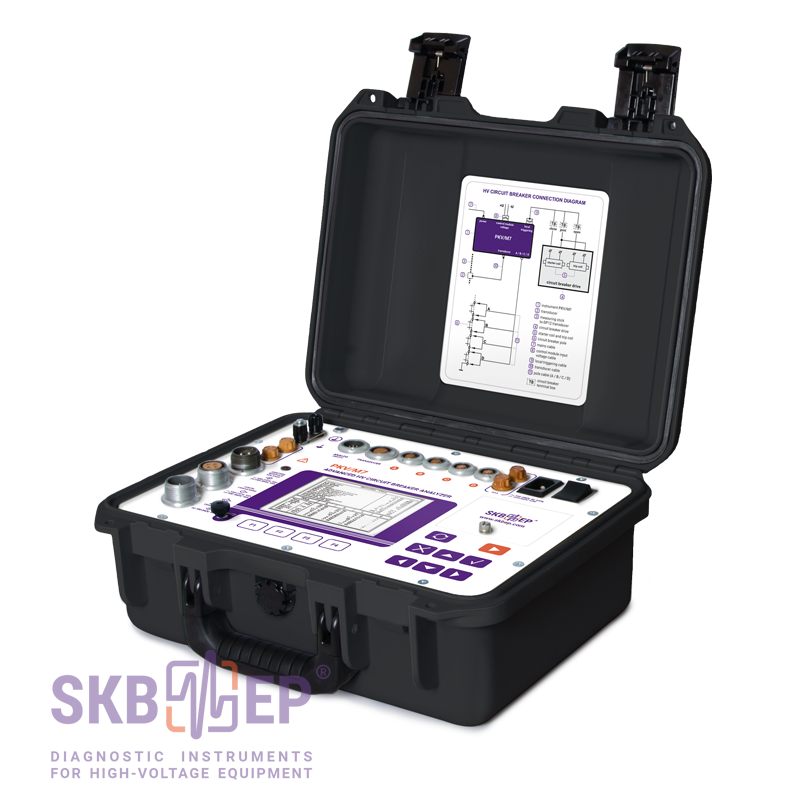Advanced HV circuit breaker analyzer PKV/M7