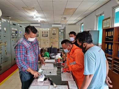 MIKO-10 and MIKO-21 micro-ohmmeters in Indonesia