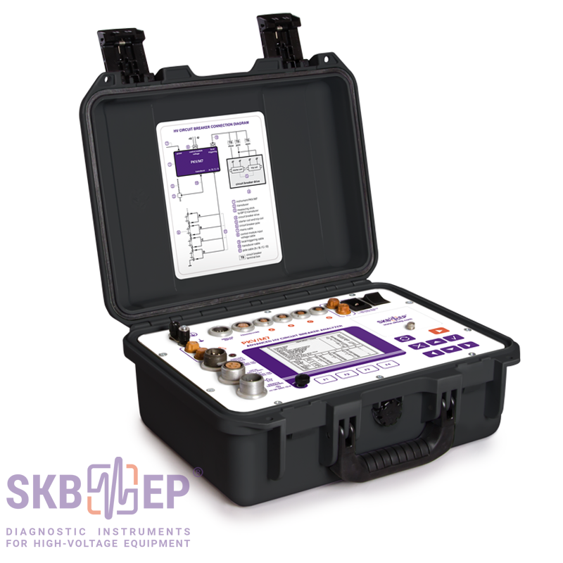 Advanced HV circuit breaker analyzer PKV/M7