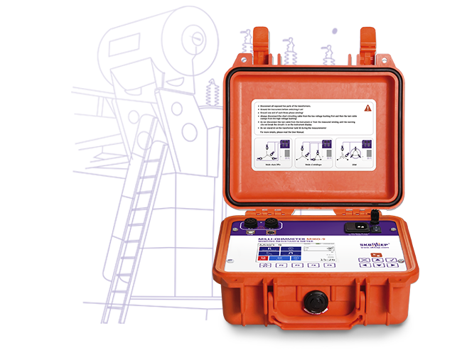 Advanced precision milli-ohmmeter MIKO-9A